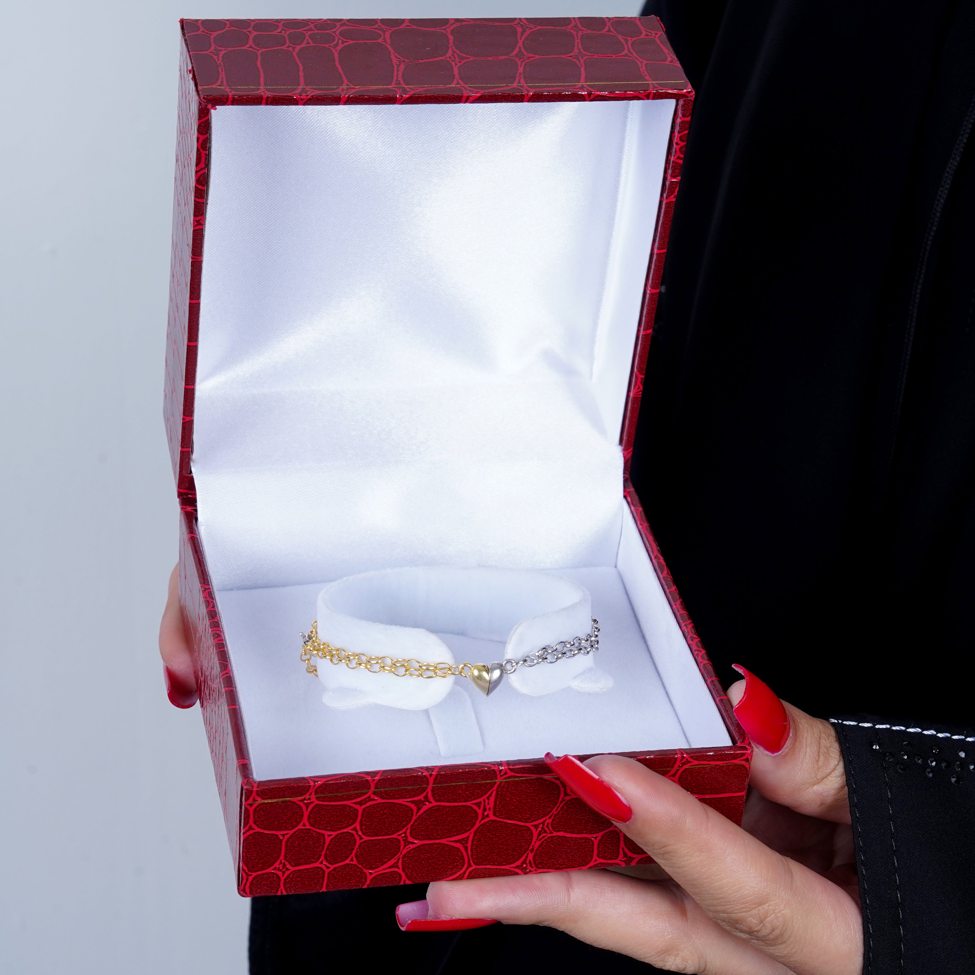 925 Silver Best Friends Magnetic Bracelets - Leona Jewelry