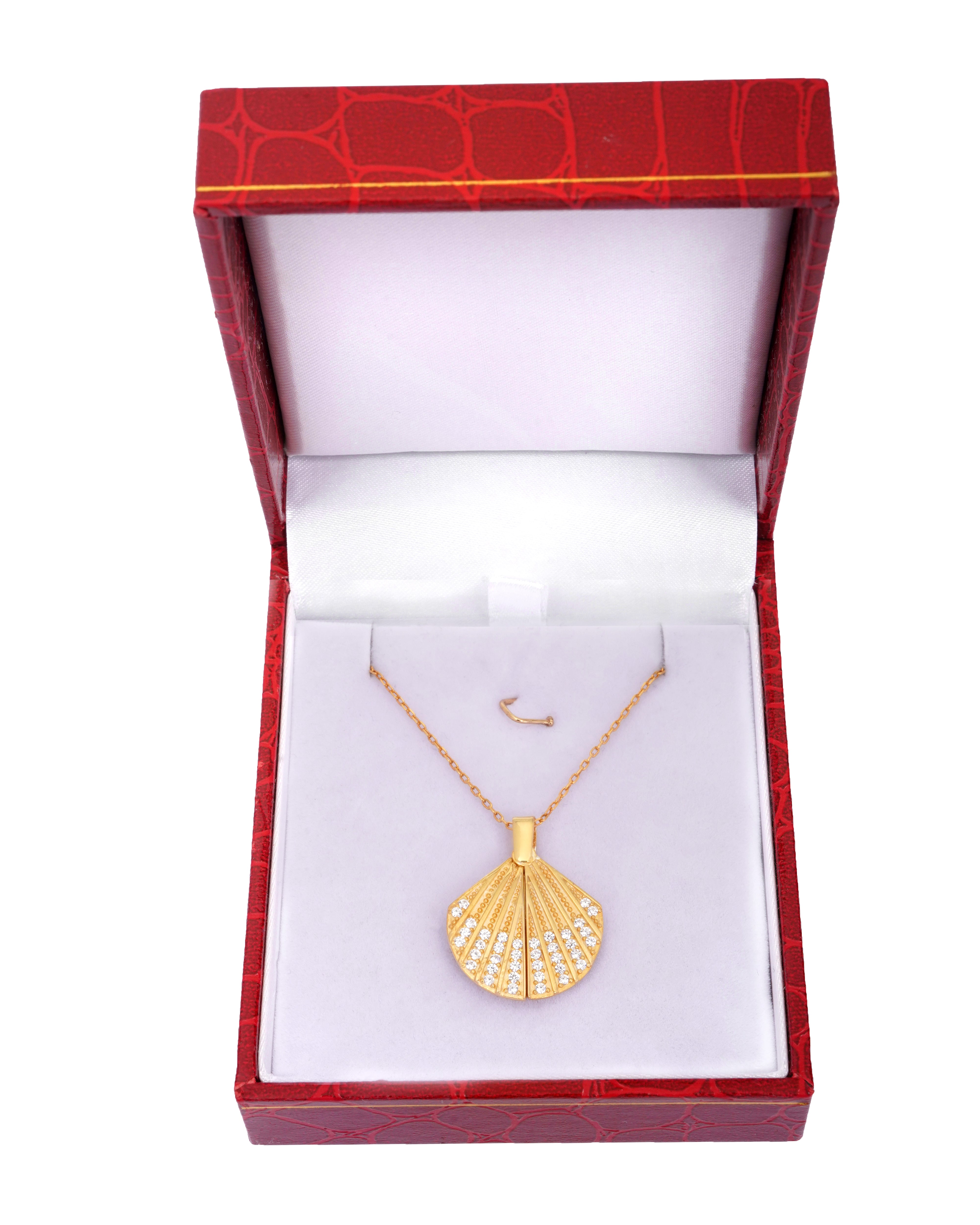 925 Silver Personalized Custom Shell Name Necklace - Leona Jewelry