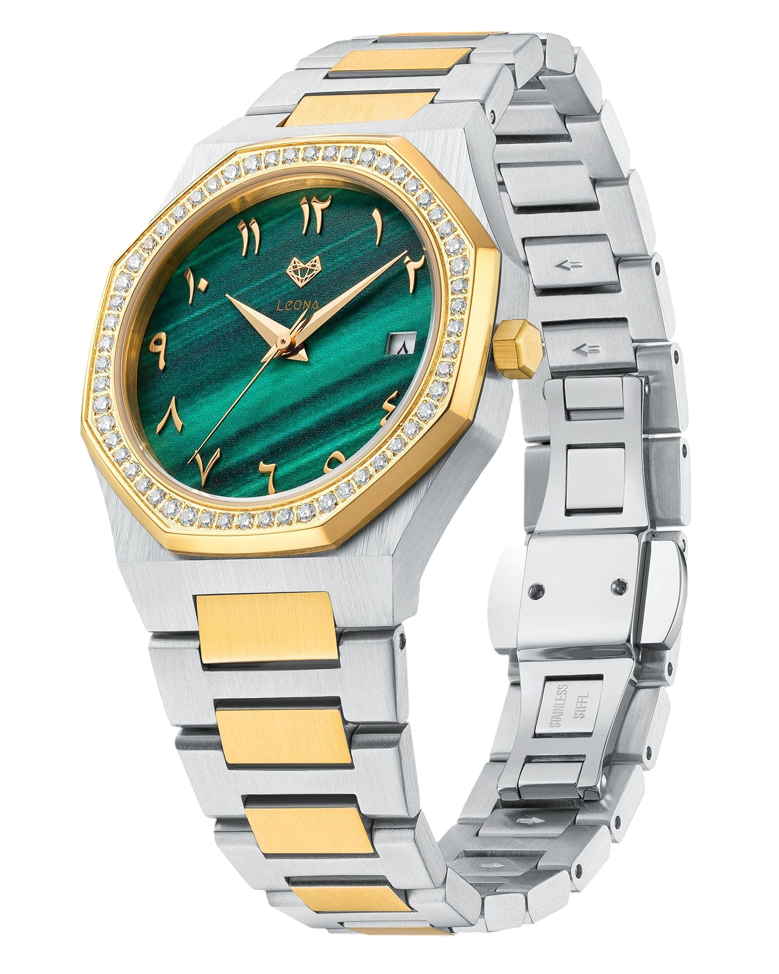 Marquise Watch (Malachite Green)