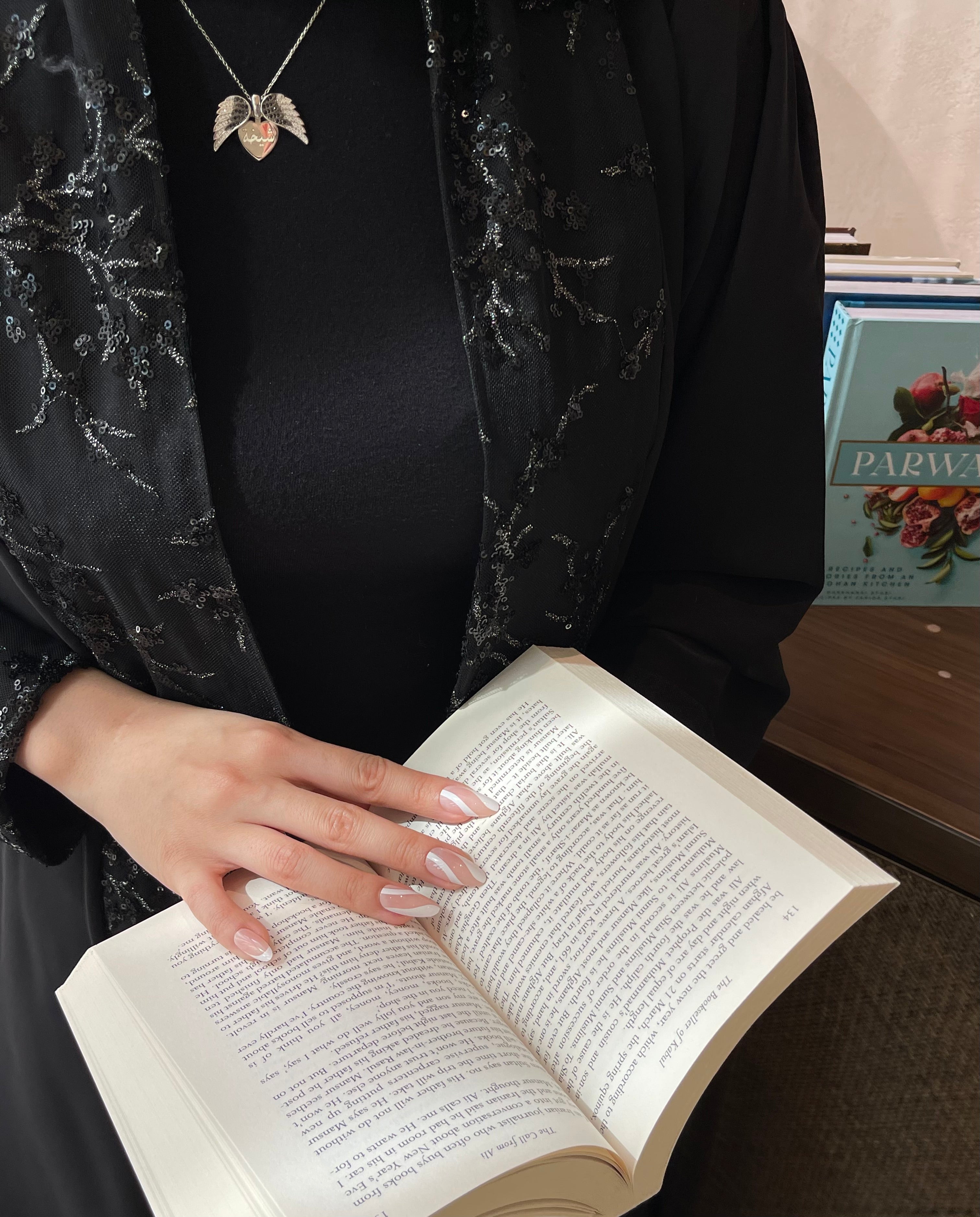 925 Silver Personalized Custom Angel Wings Name Necklace (Silver) - Leona Jewelry