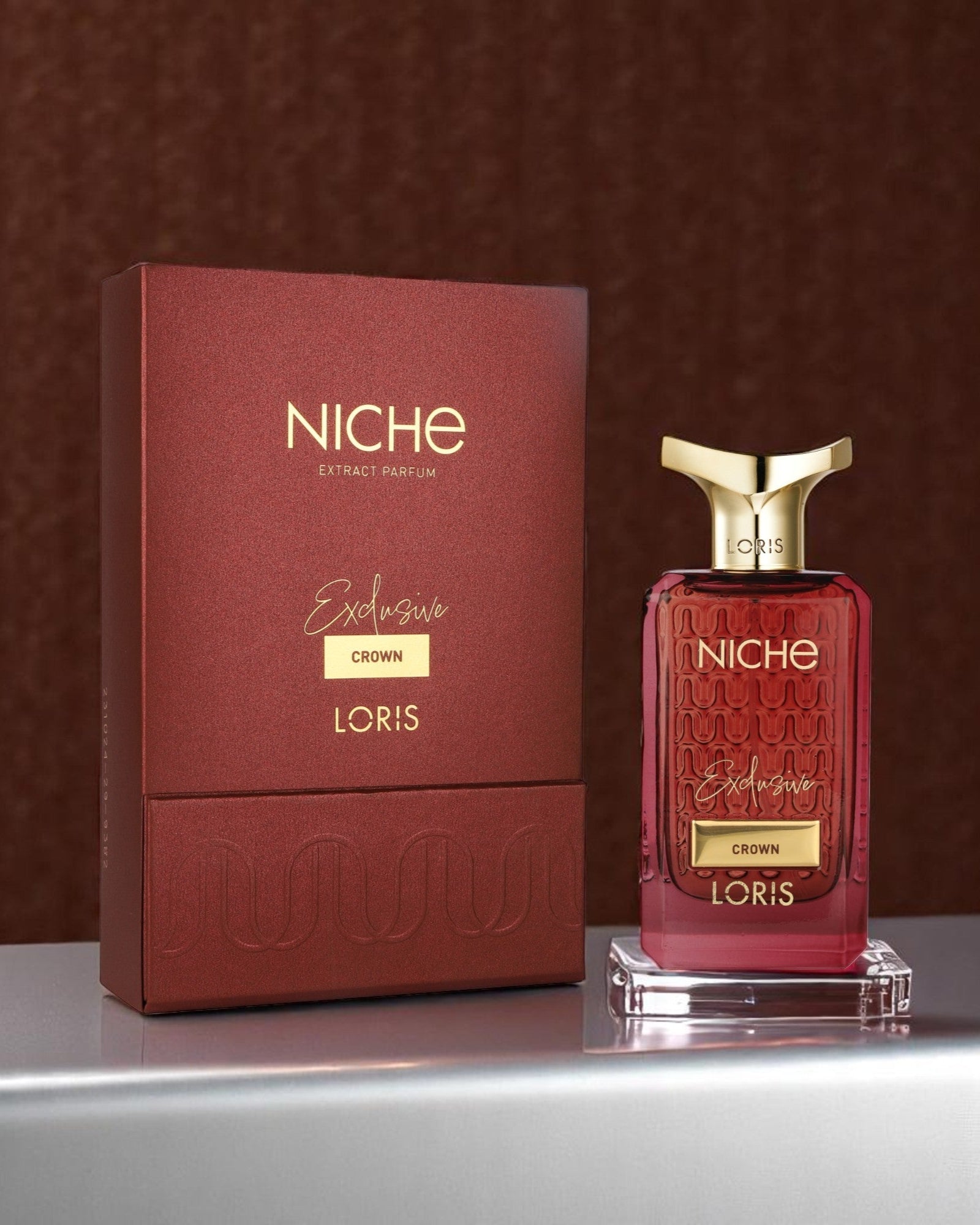 Crown Smoky Leather Amber (Male) - Exclusive Extract Parfum - Leona Jewelry