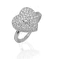 925 Silver Love Heart Ring (Silver)