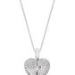 925 Silver Personalized Custom Love Heart Jewelry Set (Silver)