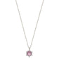 925 Silver Pink Star Necklace