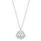 925 Silver Lotus Necklace