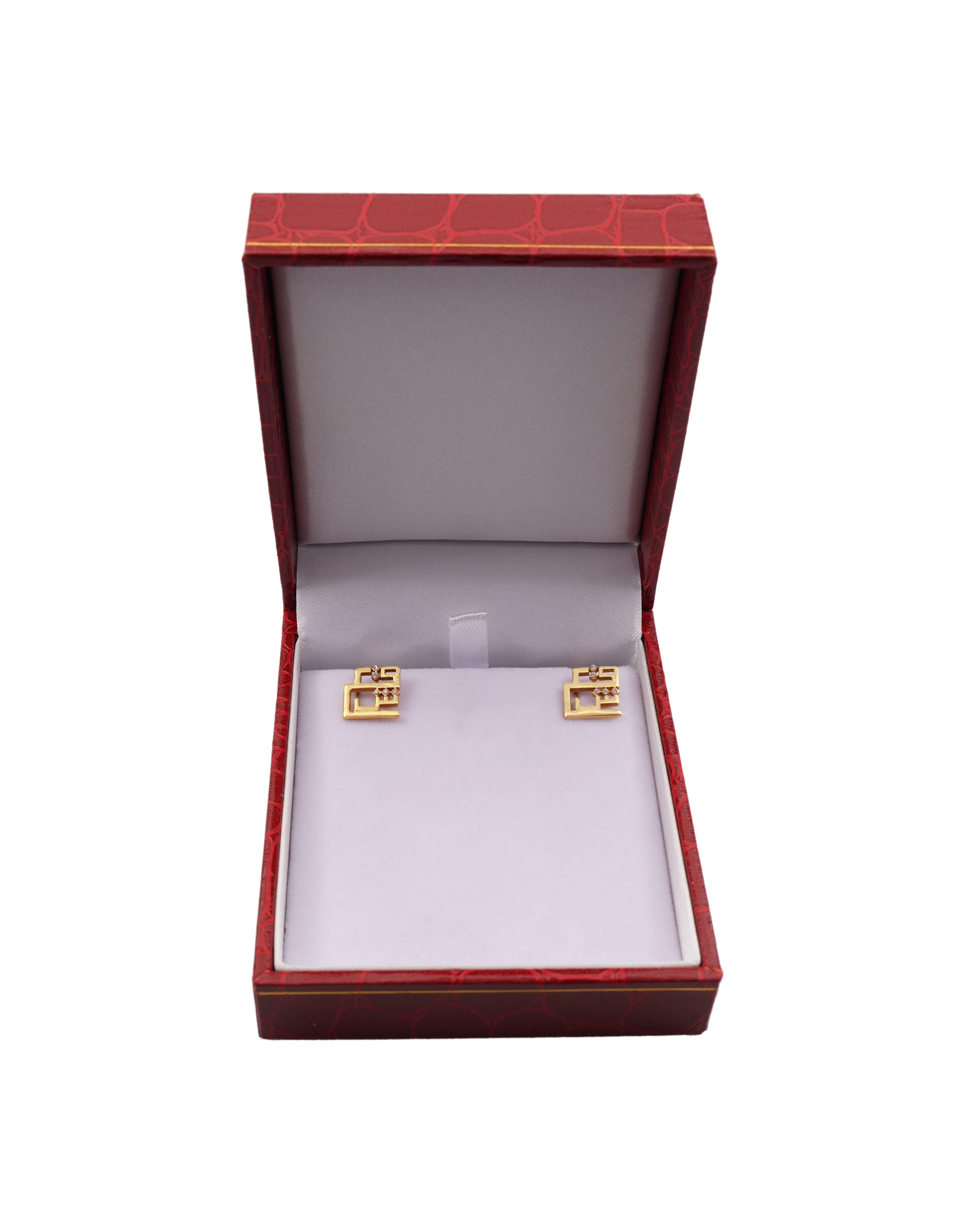 925 Silver "Ishq" Earrings - Leona Jewelry