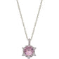 925 Silver Pink Star Necklace