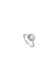 925 Silver White Star Jewelry Set (Silver)