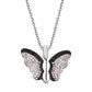 925 Silver Personalized Custom Butterfly Name Necklace