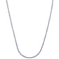 925 Silver Tennis Necklace (Silver)