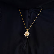 925 Silver Personalized Custom Clover Name Necklace