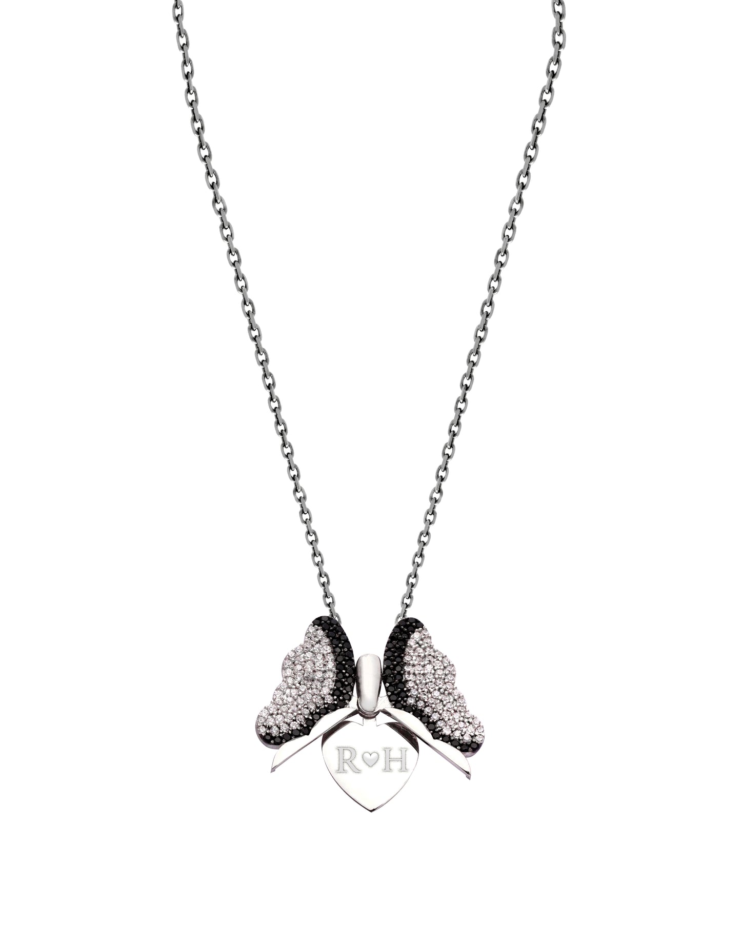 925 Silver Personalized Custom Butterfly Name Necklace