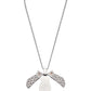 925 Silver Personalized Custom Owl Name Necklace (Silver)