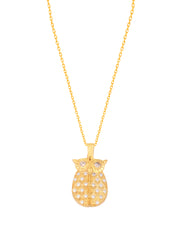 925 Silver Personalized Custom Owl Name Necklace - Leona Jewelry