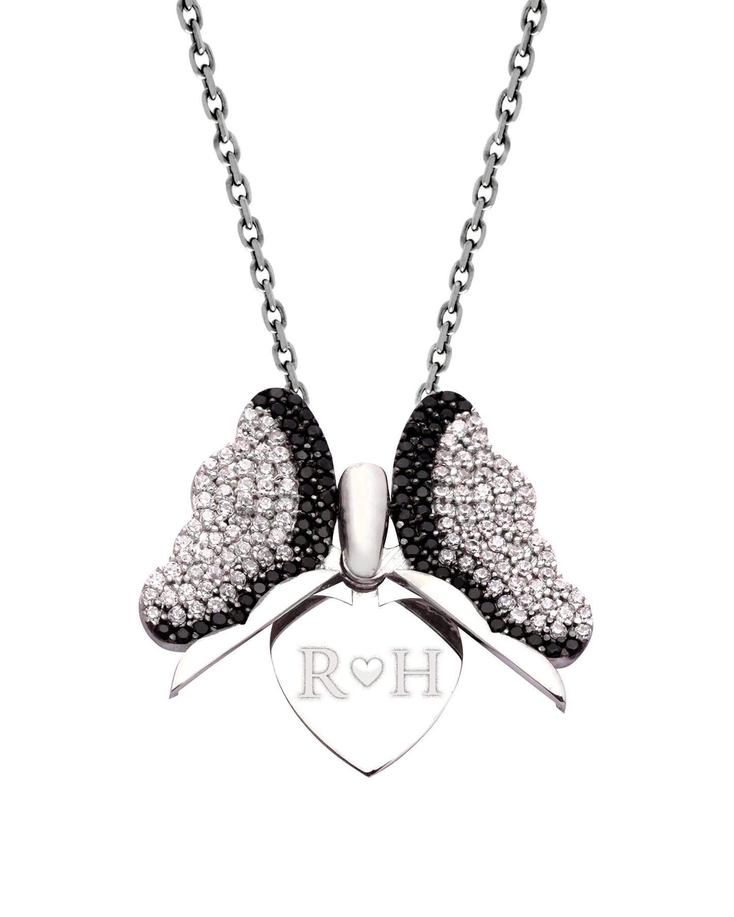 925 Silver Personalized Custom Butterfly Name Necklace