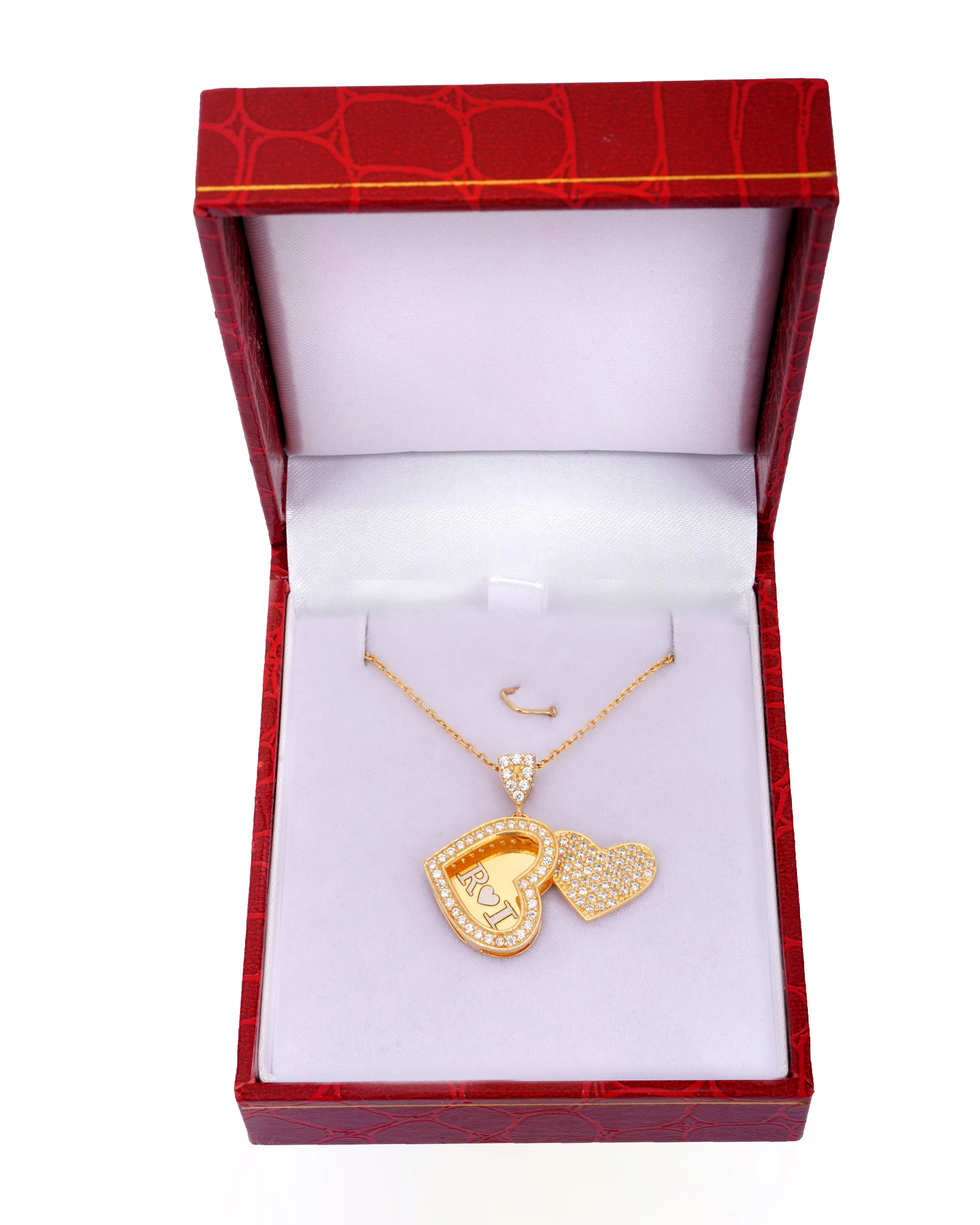 925 Silver Personalized Custom Love Name Necklace - Leona Jewelry