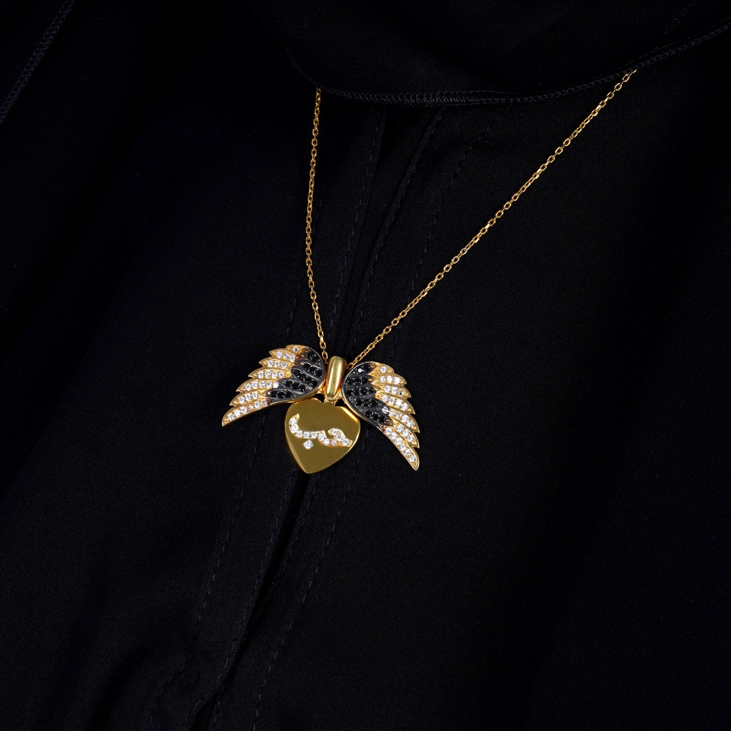 925 Silver Angel Wings of Love Necklace