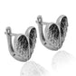 925 Silver Love Angel Wings Earrings (Silver)