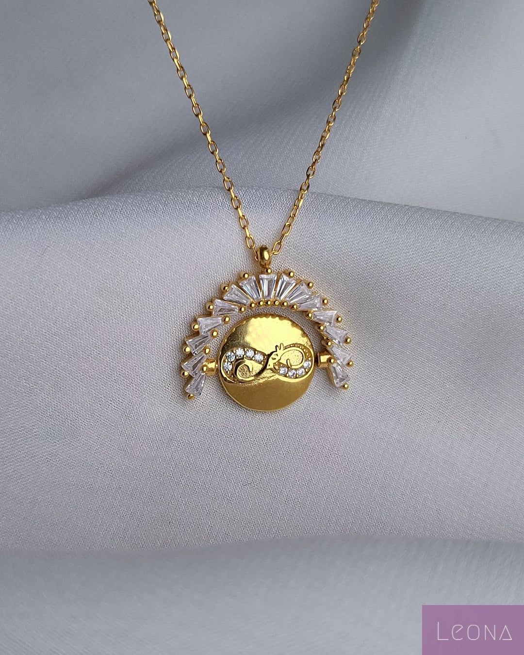 925 Silver Personalized Custom Rotating Coin Name Necklace