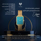 Elegance Watch Blue Turquoise Gold Plated