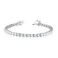 925 Silver Tennis Bracelet (Silver)