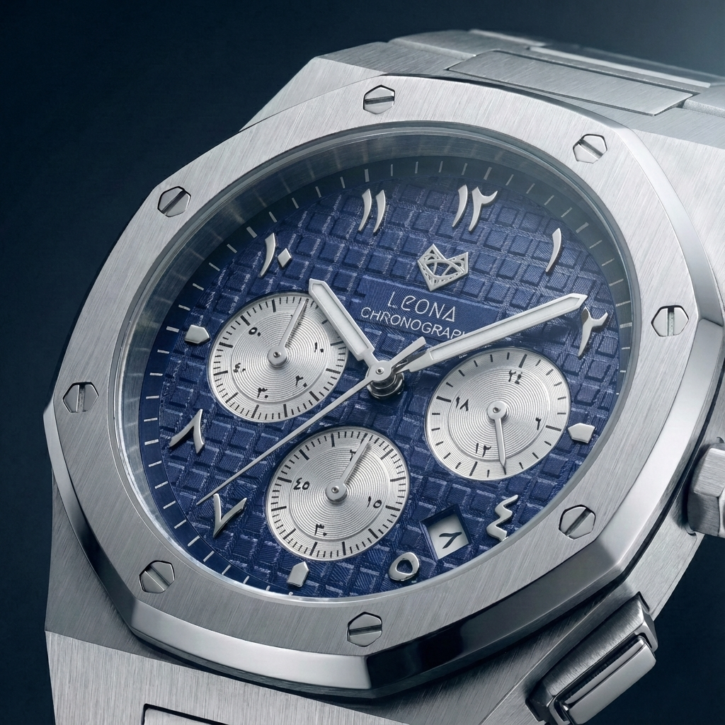 رويال كرونوجراف أزرق