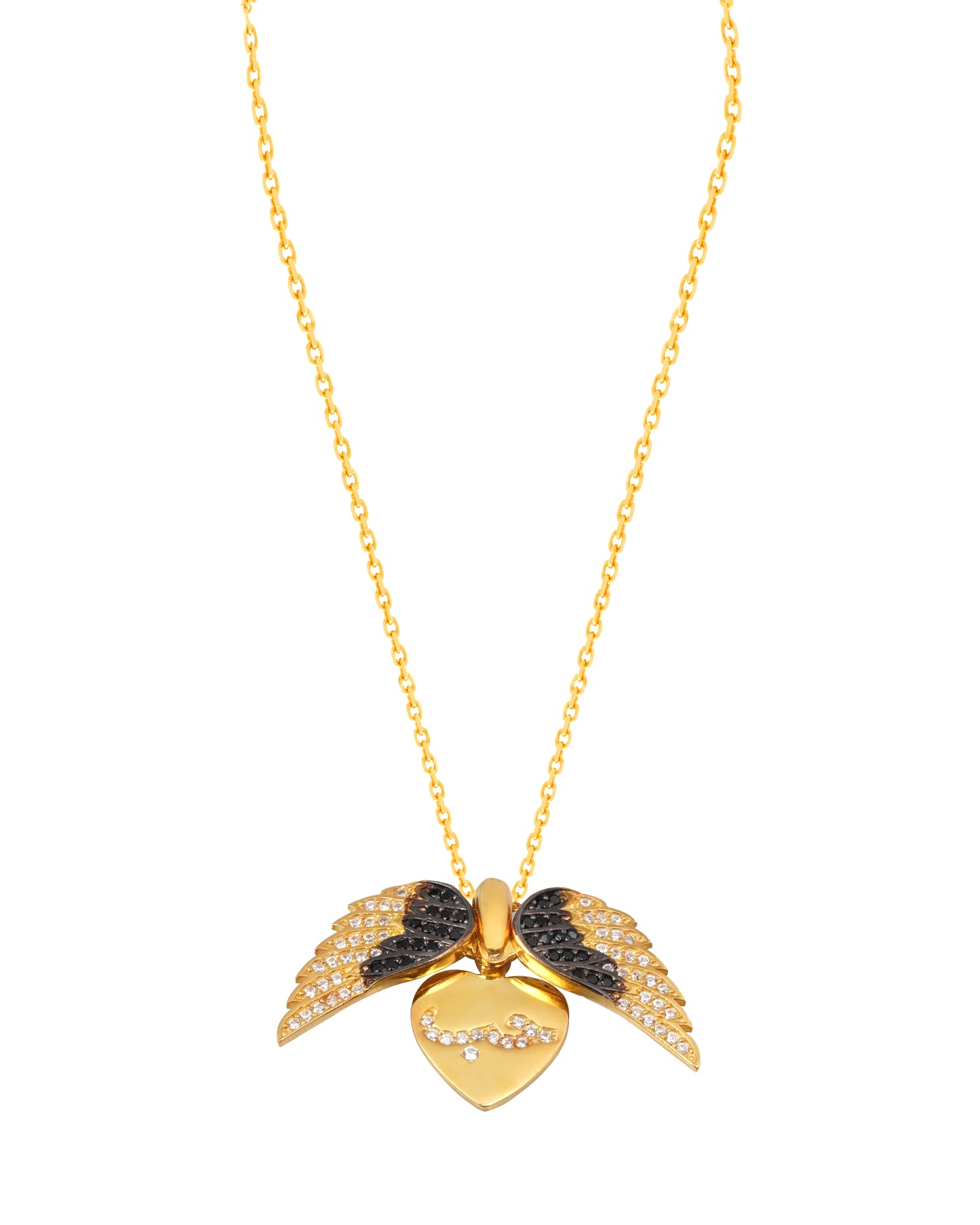 925 Silver Angel Wings of Love Necklace