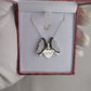 925 Silver Personalized Custom Butterfly Name Necklace