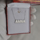 925 Silver Personalized Custom Handmade Name Necklace