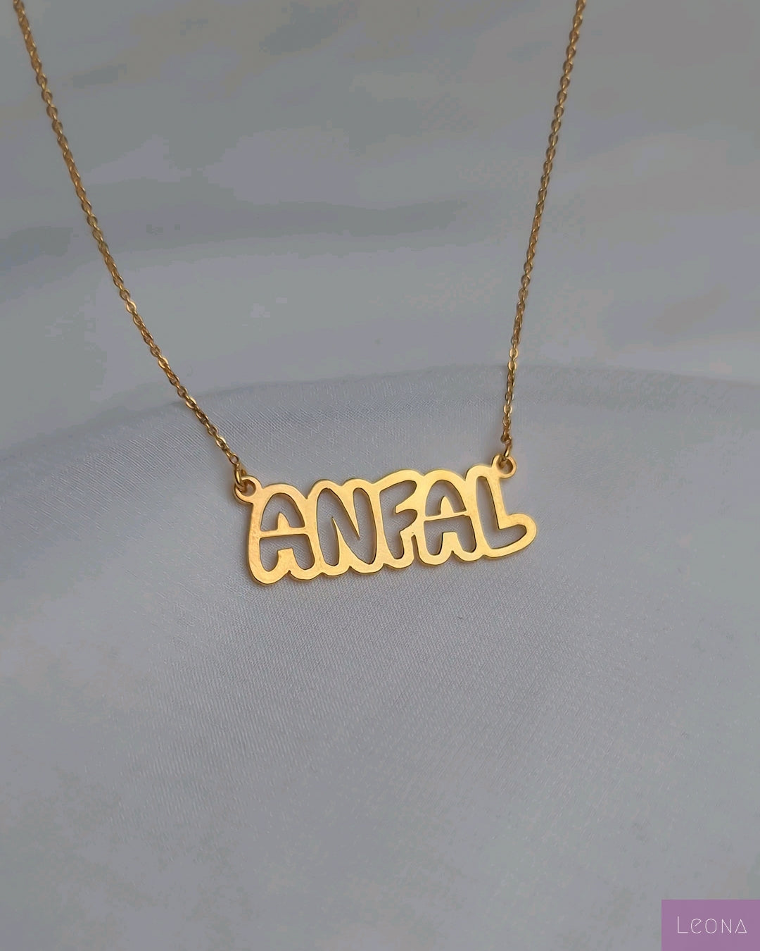 925 Silver Personalized Custom Handmade Name Necklace