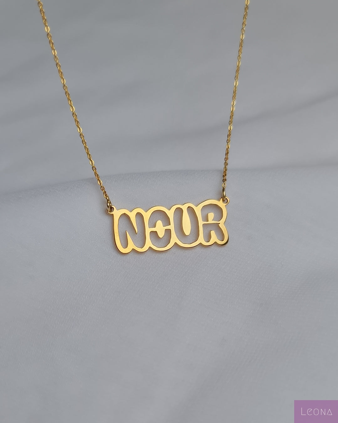 925 Silver Personalized Custom Handmade Name Necklace