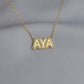 925 Silver Personalized Custom Handmade Name Necklace