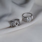 925 Silver Personalized Custom Name Ring