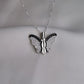 925 Silver Personalized Custom Butterfly Name Necklace