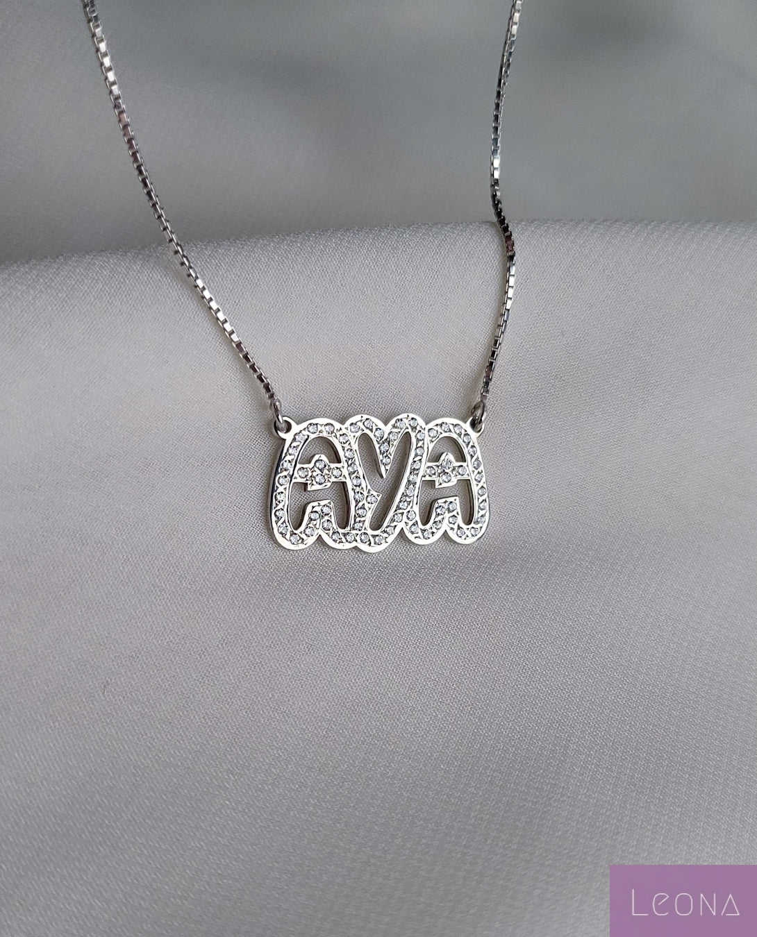 925 Silver Personalized Custom Handmade Name necklace