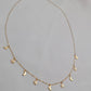 18K Gold Moon & Stars Necklace